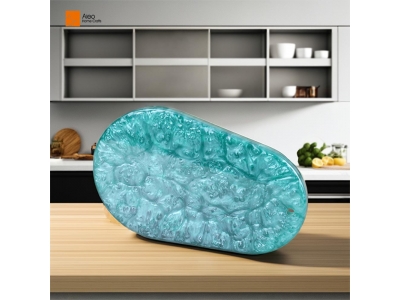New Style Polished Polyresin Cheese Board Sustainable Pearlized Cheese Board for Party Occasions Housewarming New Home Gifts
