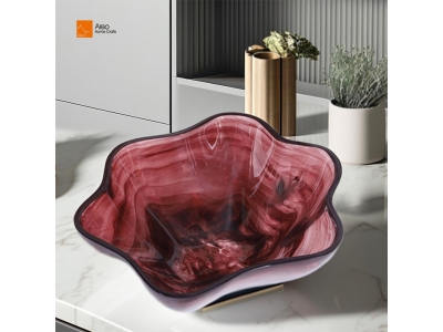 OEM High Quality Polyresin Shinny Salad Bowl Set Food Safe FDA Pass for Entertaining Dinner Parties Serving Salads & Fruits