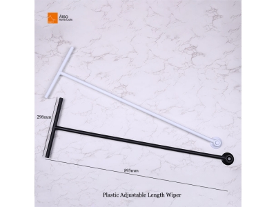  Hot Sale 3-Section PP/TPE Shower wiper Squeegee Self-Adhesive Bathroom and Window Glass Wiper Scraper with Sucker Factory Price