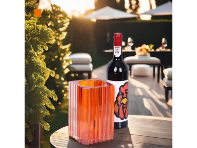 OEM Custom Polyresin Large Size Wine Bottle Rack Beer & Whisky Cooler Ice Bucket for Hotels Bar Champagne & Brandy VODKA Storage