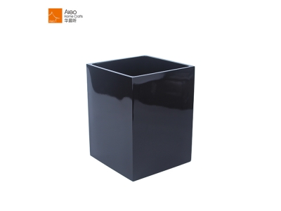 Eco Friendly Hotel Restaurant Recycle Trash Can Dustbin Polyresin Trash Can Waste Basket For Bathroom