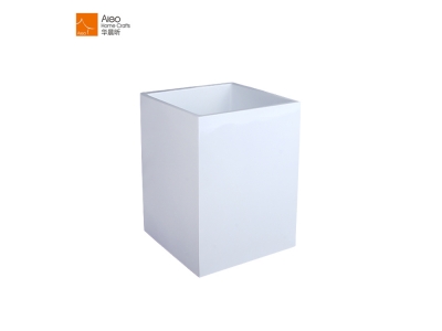 Recycle Dust Bin Home/Hotel Bathroom Waste Bin Indoor Garbage Can Resin Trash Can Not Easy Fall Down