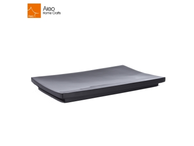 Bathroom Towel Tray Polyresin Polyresin Amenity Tray