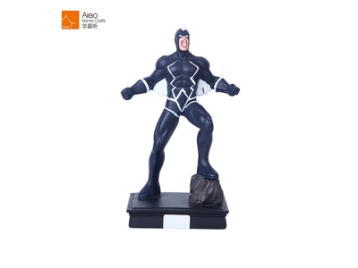 Manufacturer OEM Customs Polyresin Pop Anime Batman American Figure  Cartoon Toys Decorative Figurine