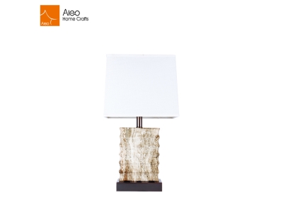 Polyresin Bedroom And Guestroom Custom Hotel Desk / Table Lamp Lighting