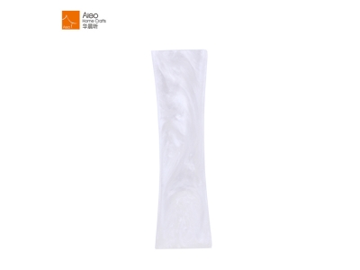Decorative Pearl White Tall Vase Modern Elegant Floor Flower Vase For Home Decor Living Room