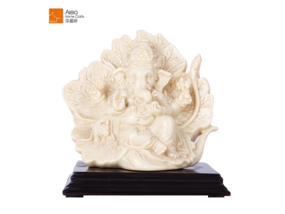 New Design High Quality Wholesale Ganesha Resin Hindu Elephant Figurine Of Home Decoration