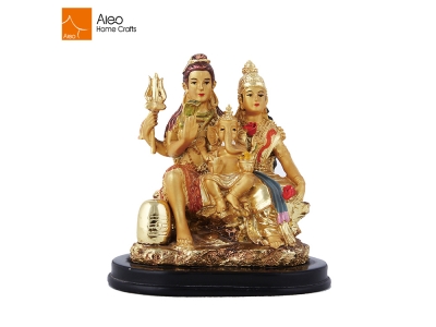 2018 Gold Plating India Idol Hindu God Statues Small Figurines